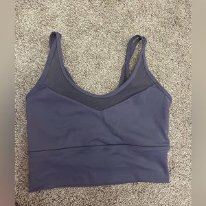 Purple crop top